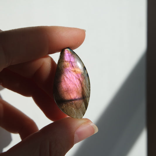 Lila Labradorit Cabochon ~ 14XE