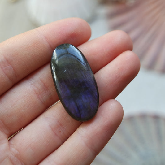 Lila Labradorit Cabochon ~ 14XF