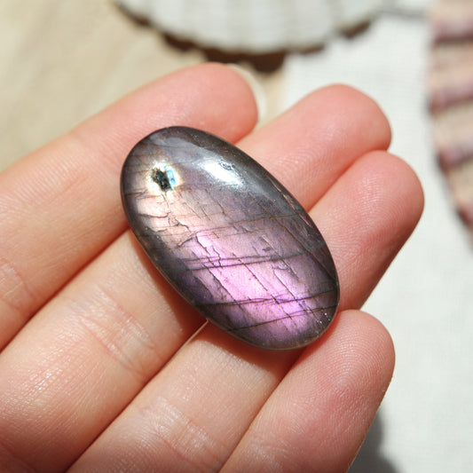 Lila Labradorit Cabochon ~ 18XL