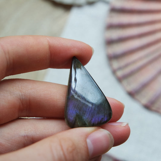 Lila Labradorit Cabochon ~ 16ZV