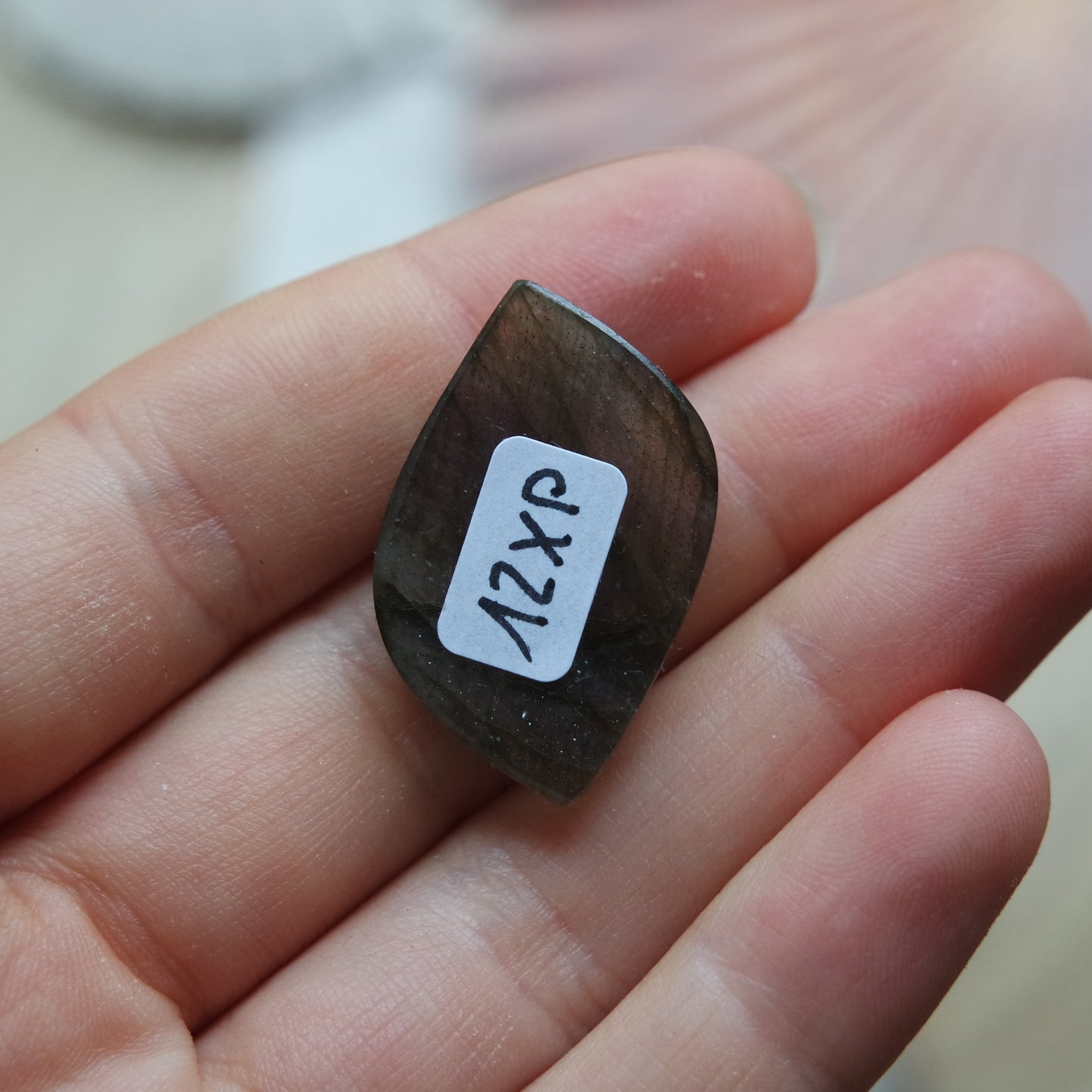 Lila Labradorit Cabochon ~ 12XP