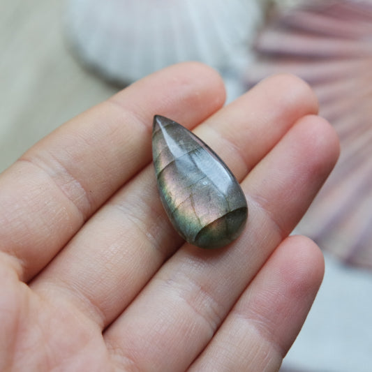 Lila Labradorit Cabochon ~ 12XT