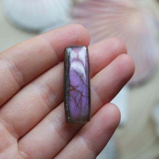 Lila Labradorit Cabochon ~ 12YL
