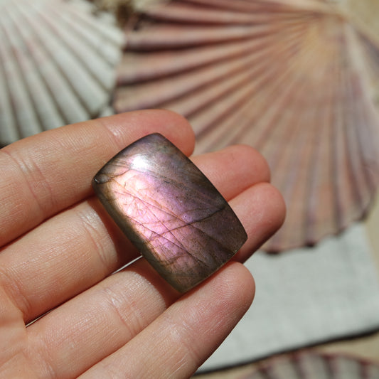 Lila Labradorit Cabochon ~ 26YH