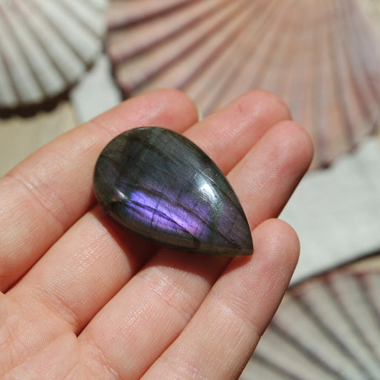 Lila Labradorit Cabochon ~ 28XB