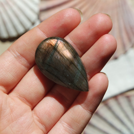 Lila Labradorit Cabochon ~ 28XB