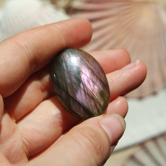 Lila Labradorit Cabochon ~ 24ZK