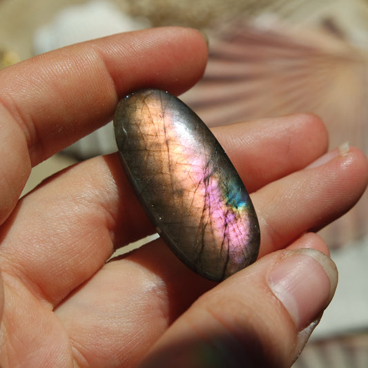 Lila Labradorit Cabochon ~ 24ZN