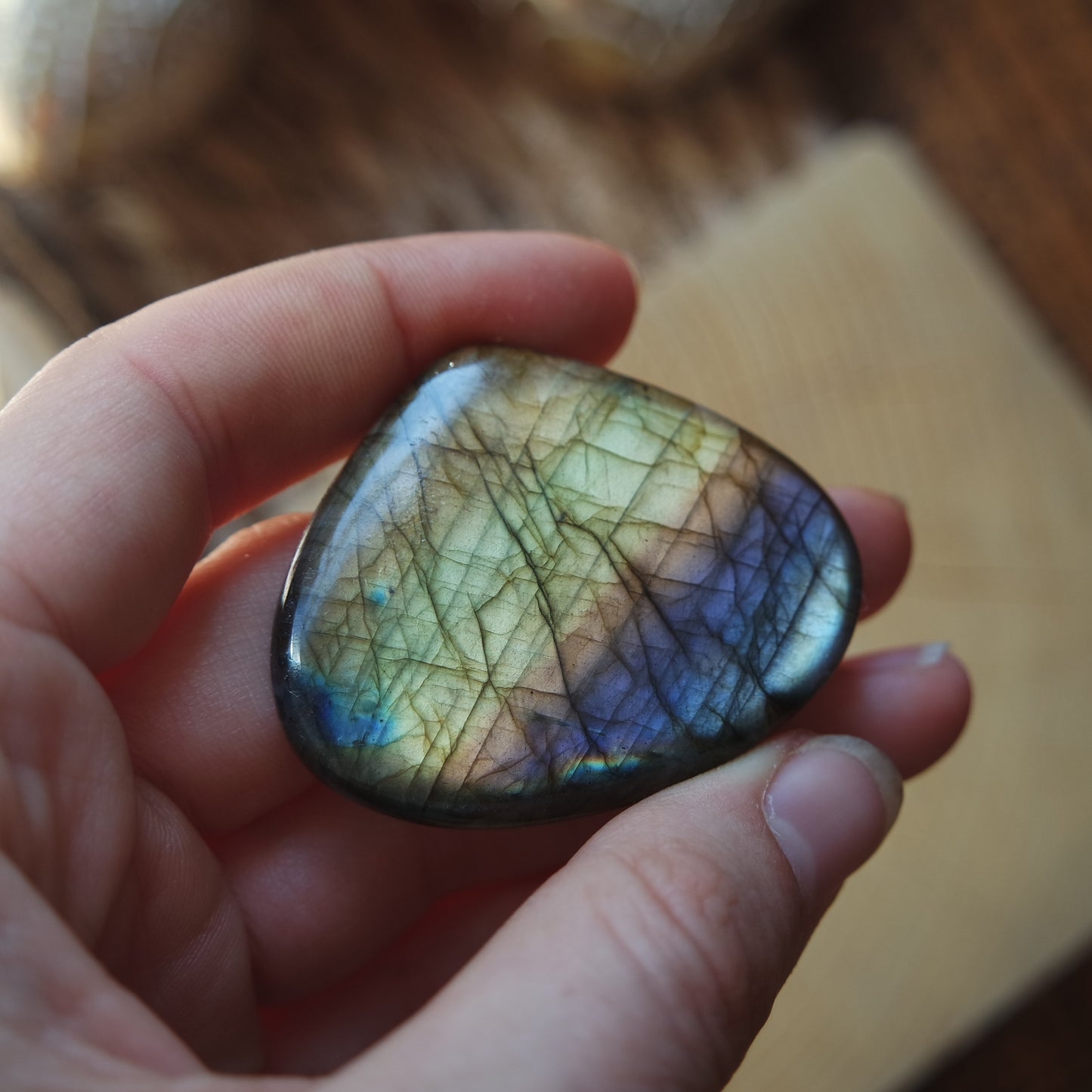 XL Labradorit Cabochon ~ 54XA