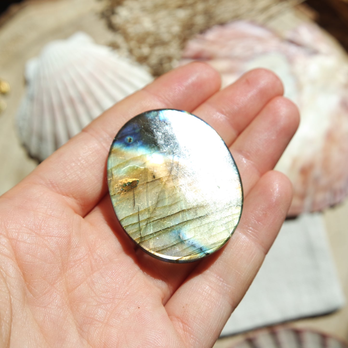 XL Labradorit Cabochon ~ 54XF