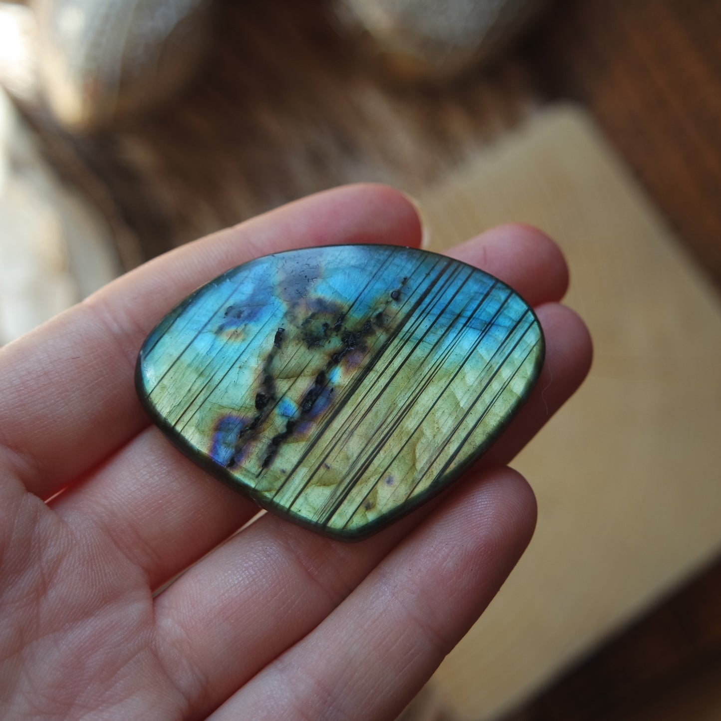 XL Labradorit Cabochon ~ 56XB