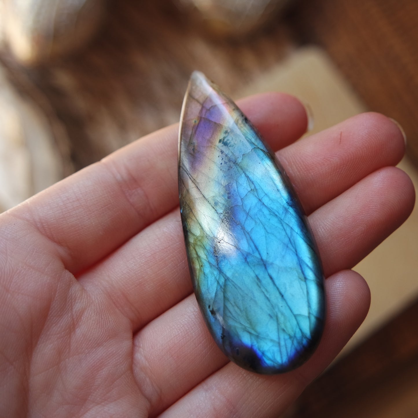 XL Labradorit Cabochon ~ 58XA