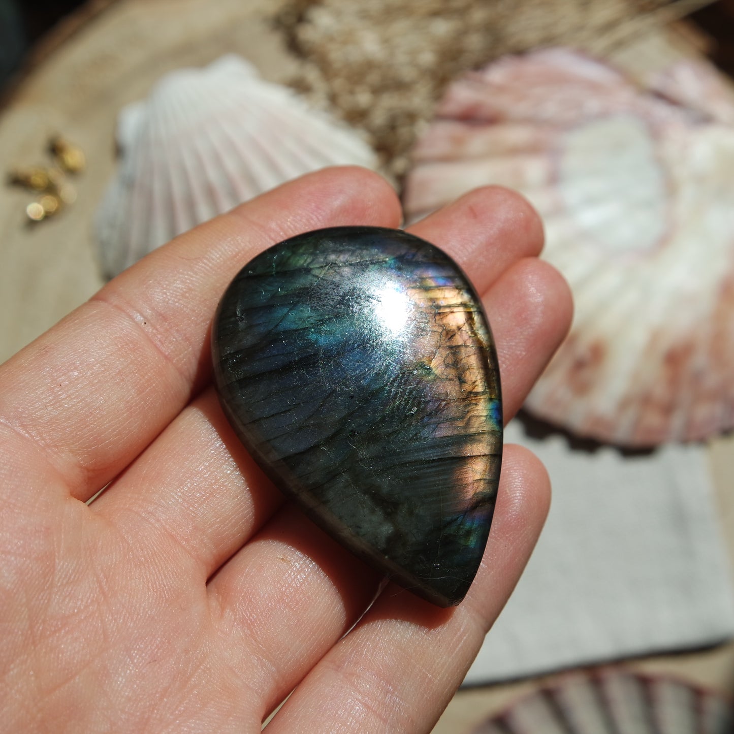 XL Labradorit Cabochon ~ 62XB