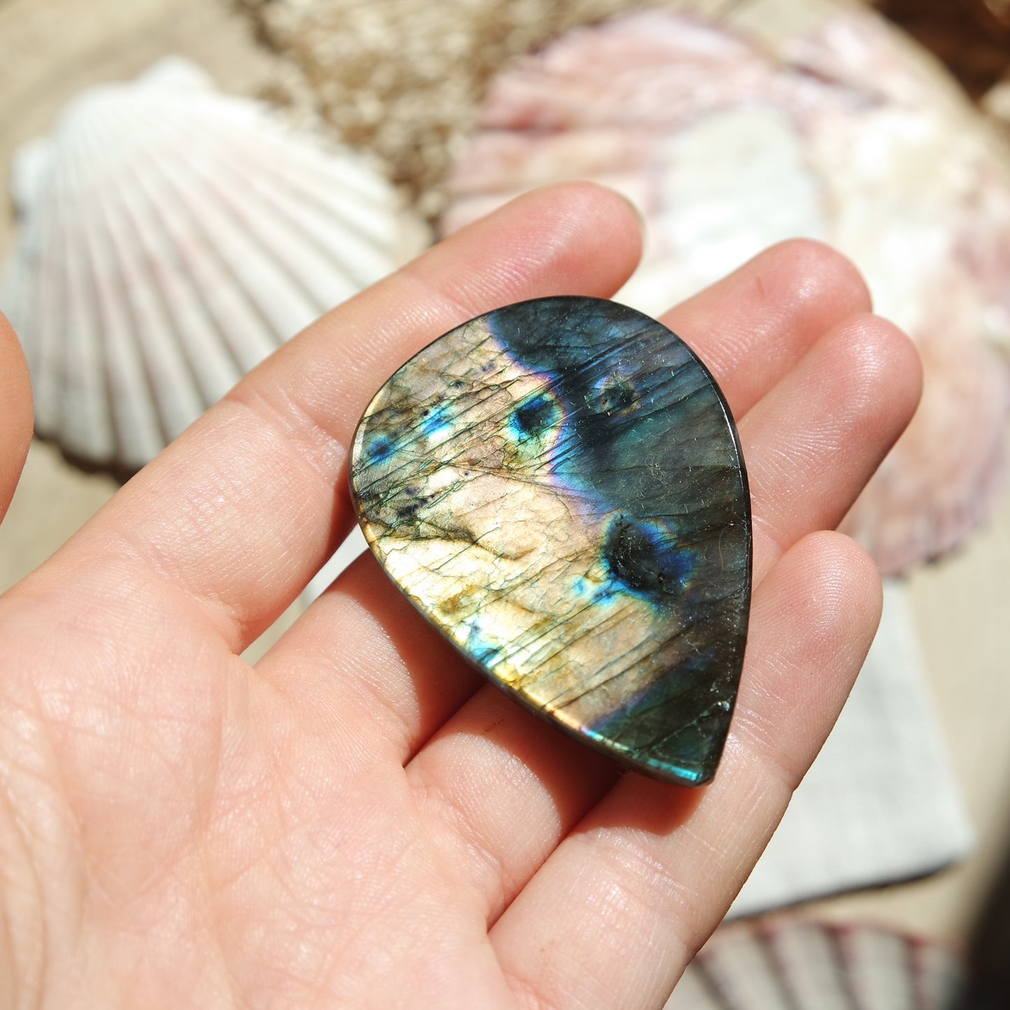 XL Labradorit Cabochon ~ 62XB