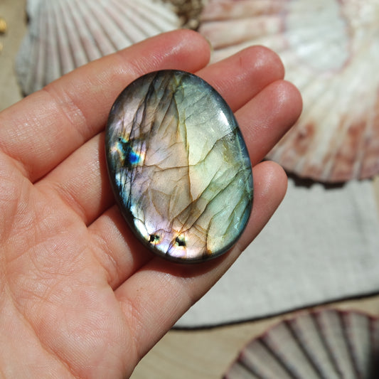 XL Labradorit Cabochon ~ 65XA