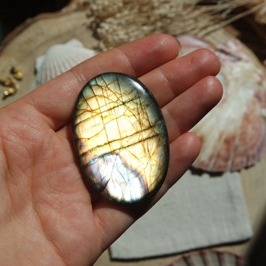XL Labradorit Cabochon ~ 67XB