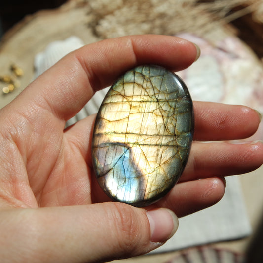 XL Labradorit Cabochon ~ 67XB