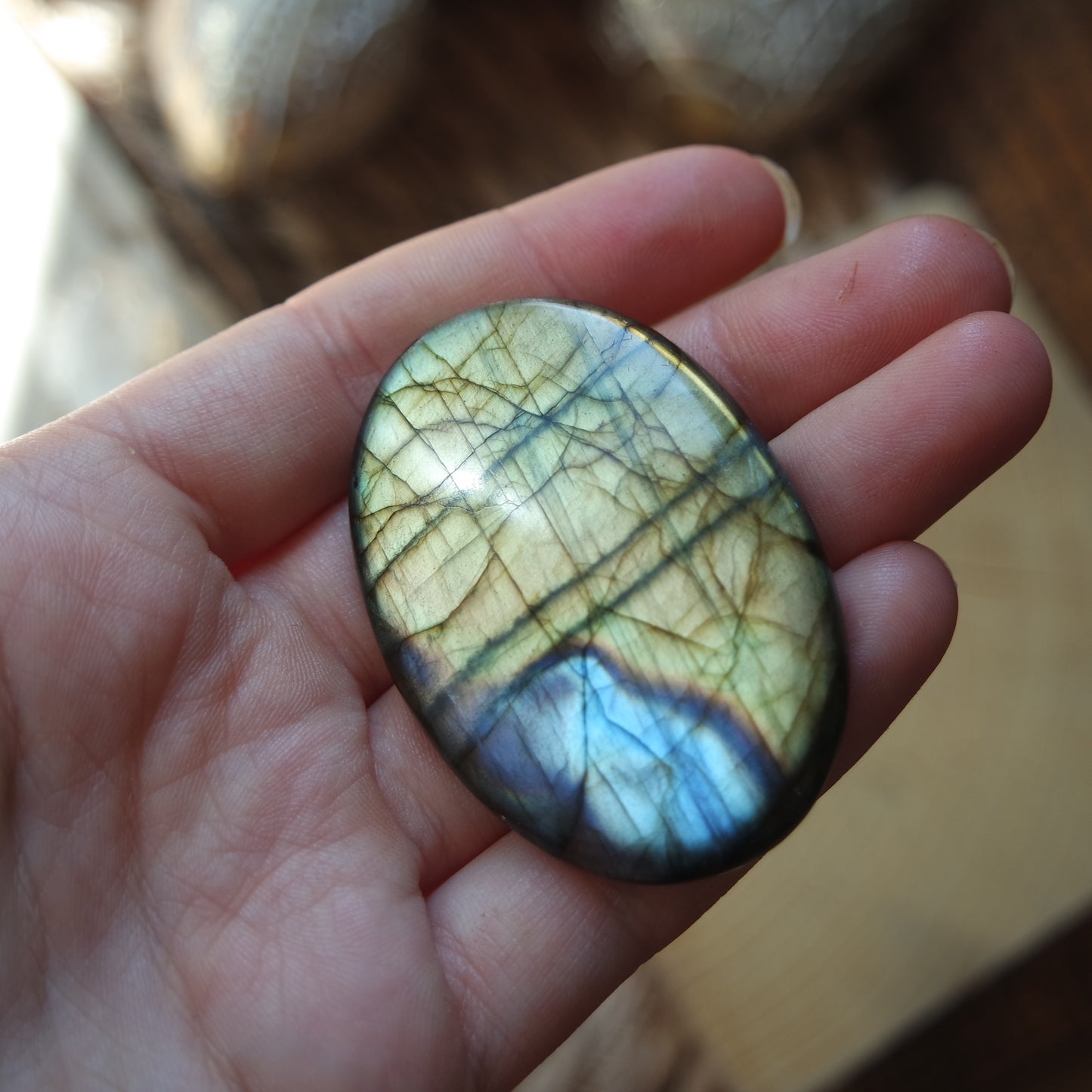 XL Labradorit Cabochon ~ 67XB