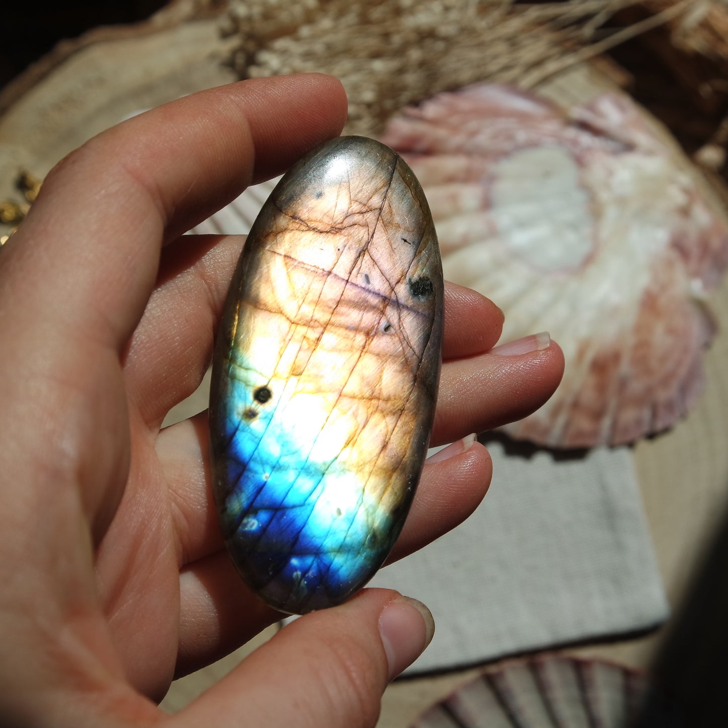 XL Labradorit Cabochon ~ 67XC