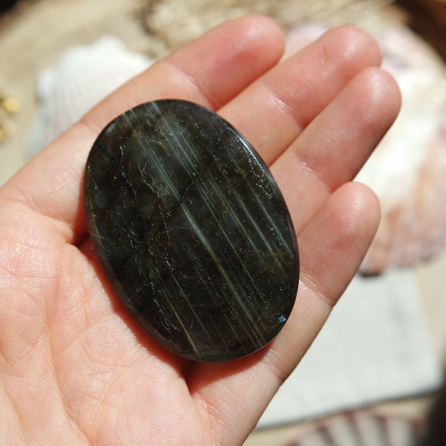 XL Labradorit Cabochon ~ 69XA