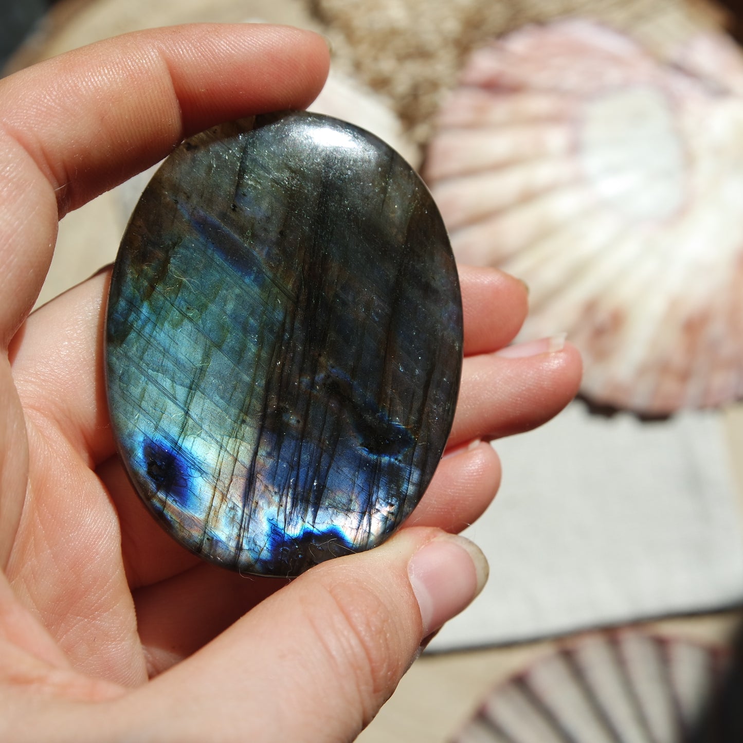 XL Labradorit Cabochon ~ 99XA