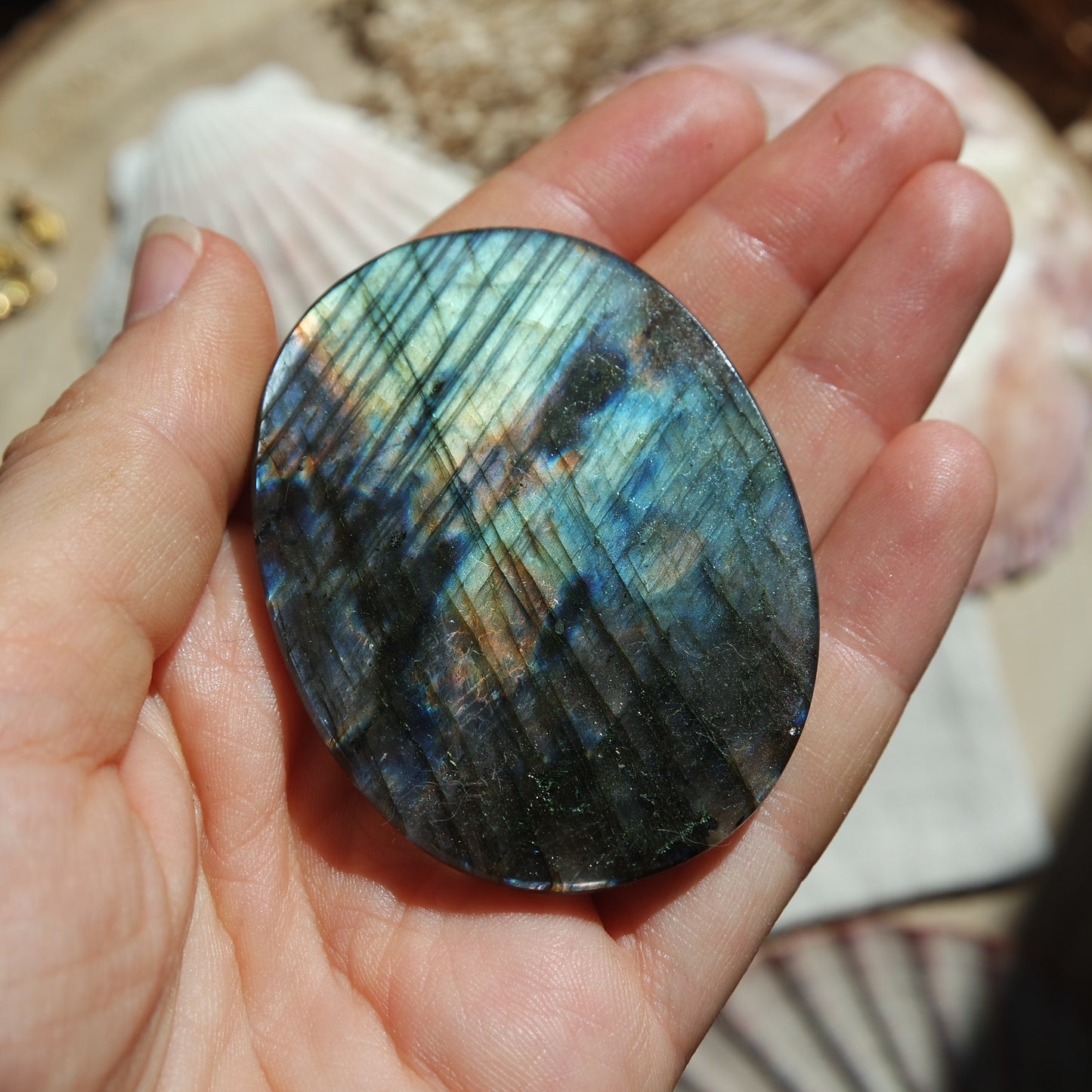 XL Labradorit Cabochon ~ 99XA