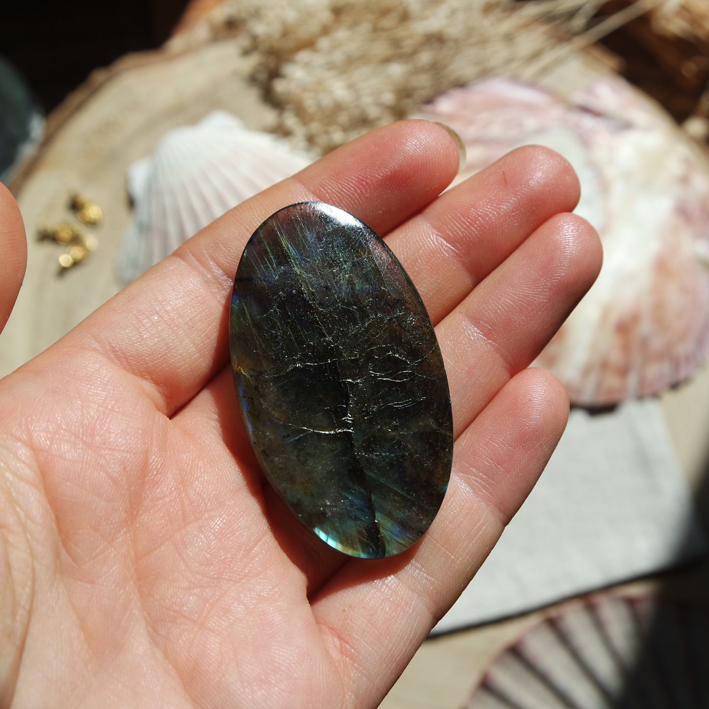 Labradorit Cabochon ~ 49XB