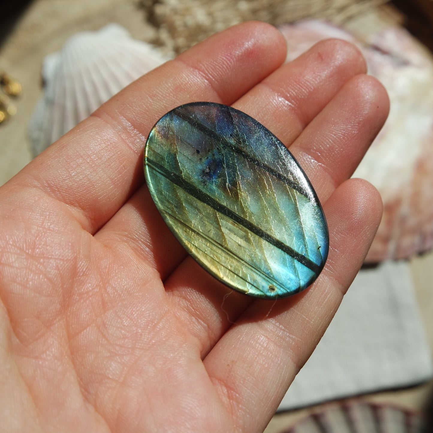 Labradorit Cabochon ~ 42XF