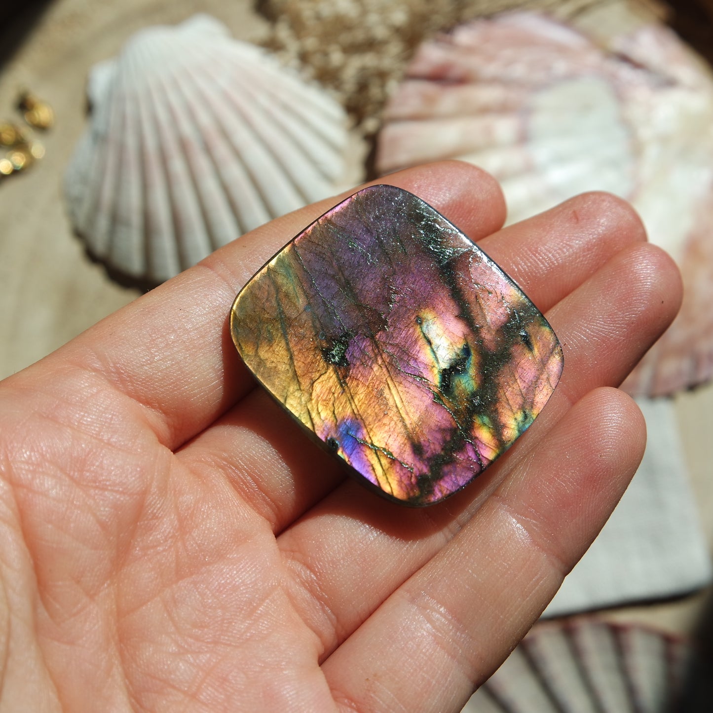 Labradorit Cabochon ~ 42XH
