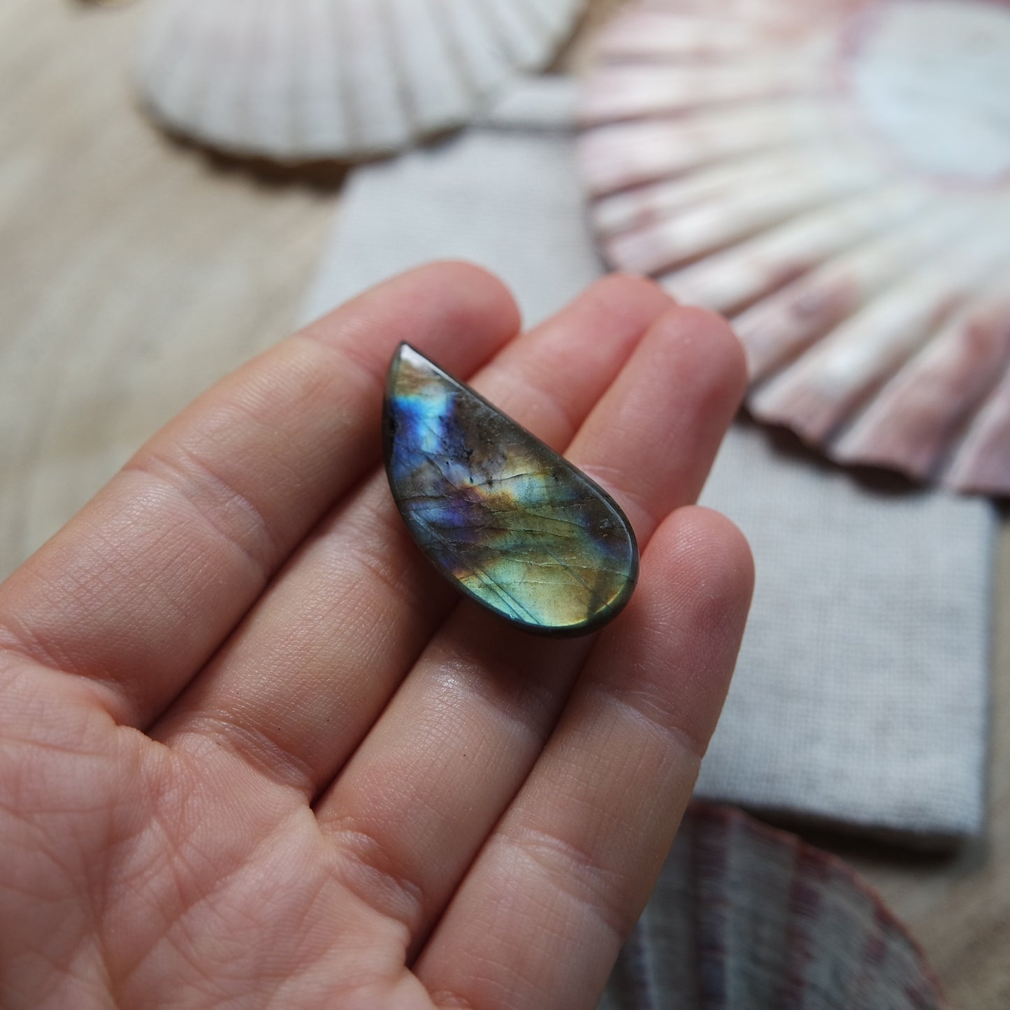 Labradorit Cabochon ~ 14YO