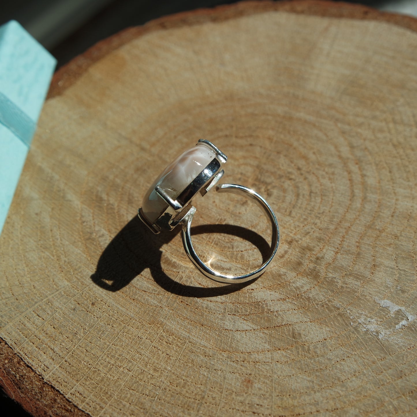 Thomsonit Ring 925 Silber ~ TF79