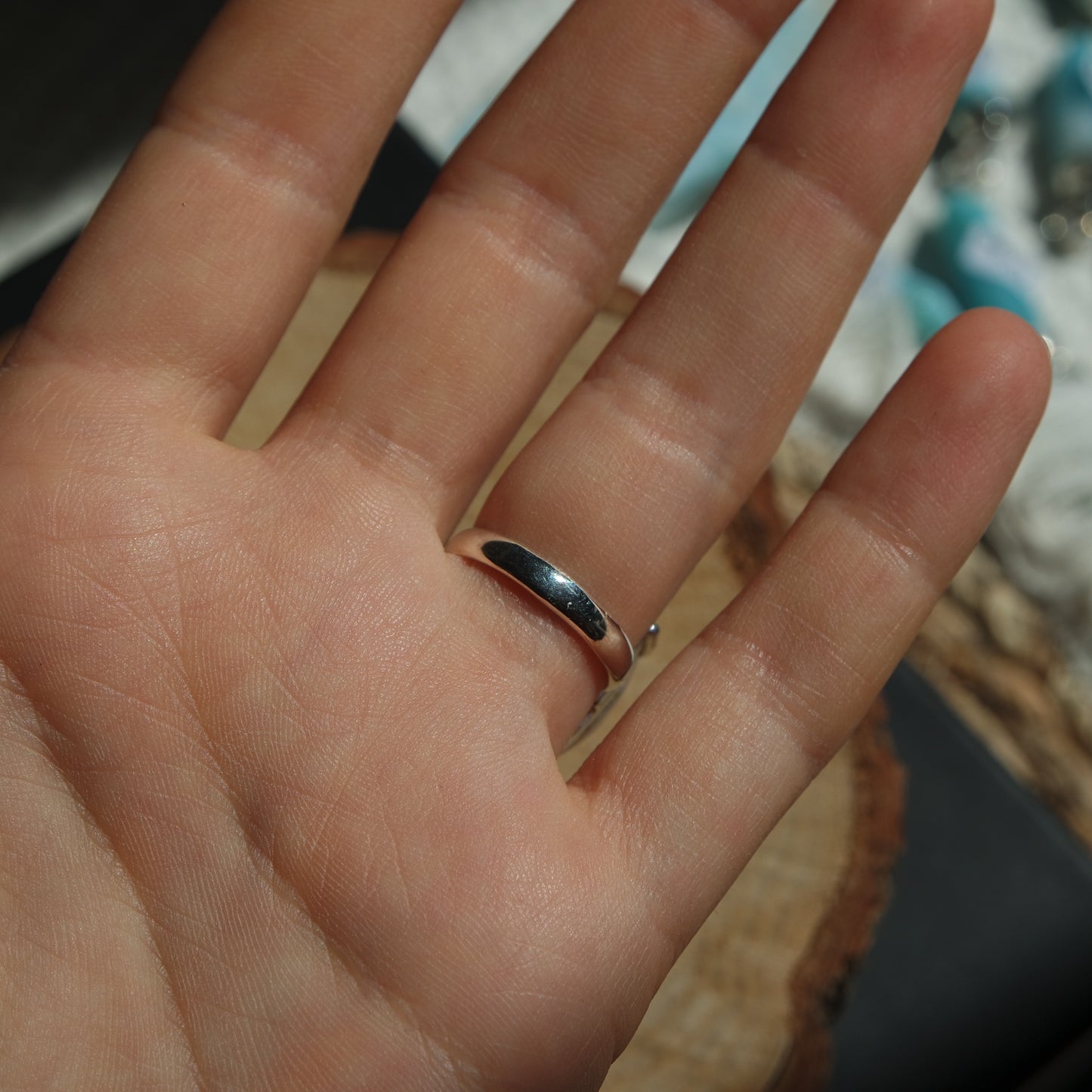 Thomsonit Ring 925 Silber ~ TF79