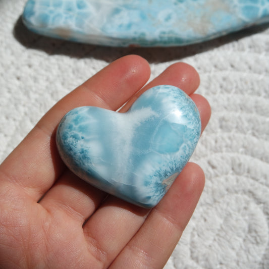 XL Larimar Herz ~ 495TA