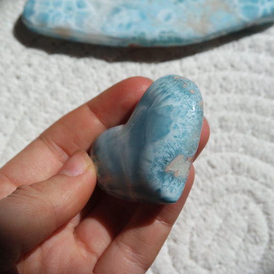 XL Larimar Herz ~ 495TA