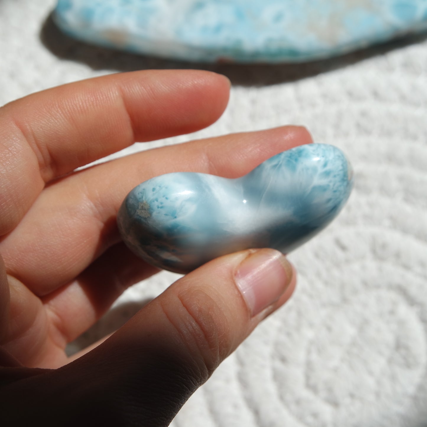 XL Larimar Herz ~ 495TA