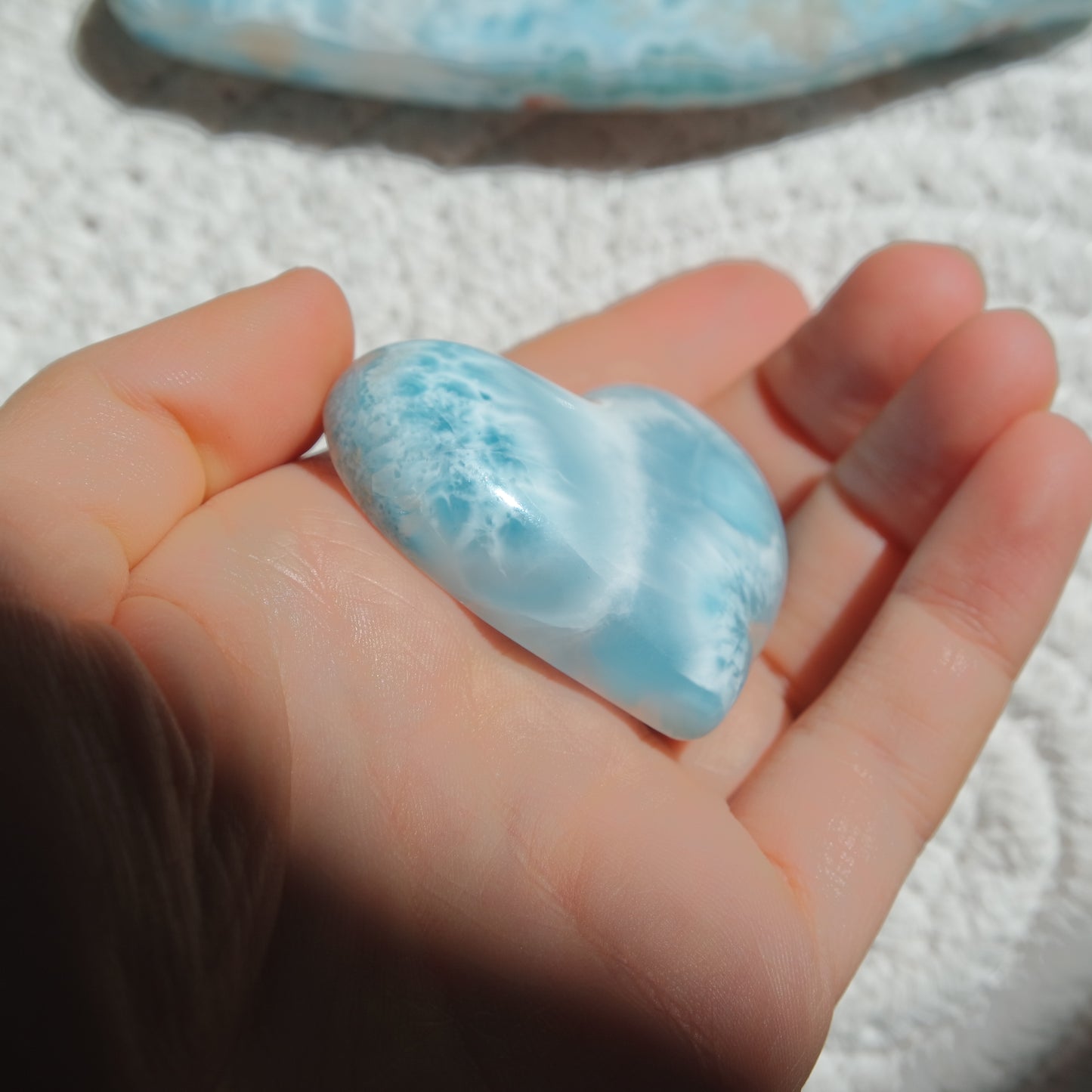 XL Larimar Herz ~ 495TA