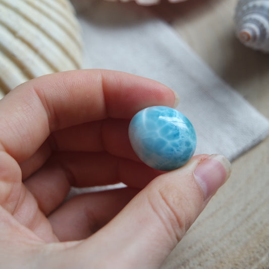 Larimar Cabochon ~ 80L