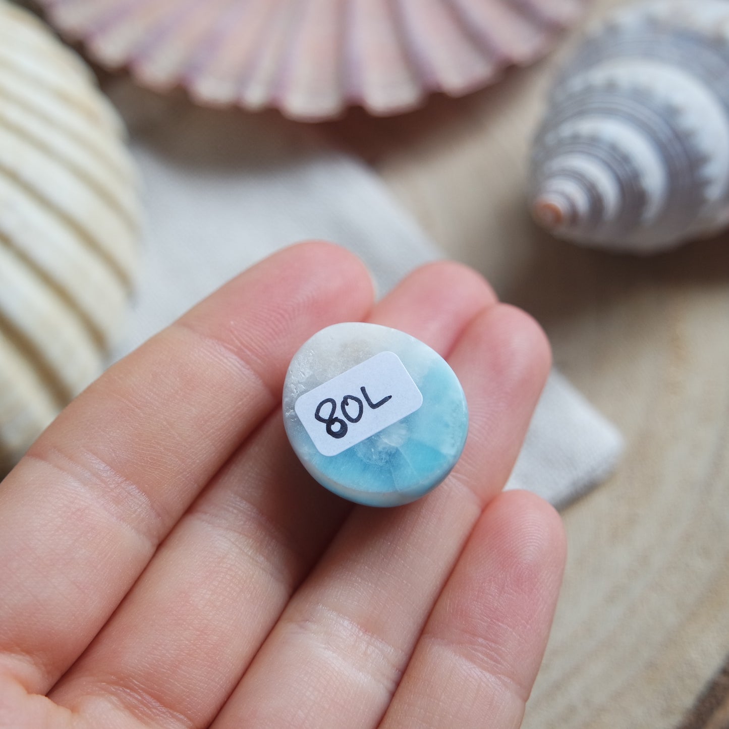 Larimar Cabochon ~ 80L