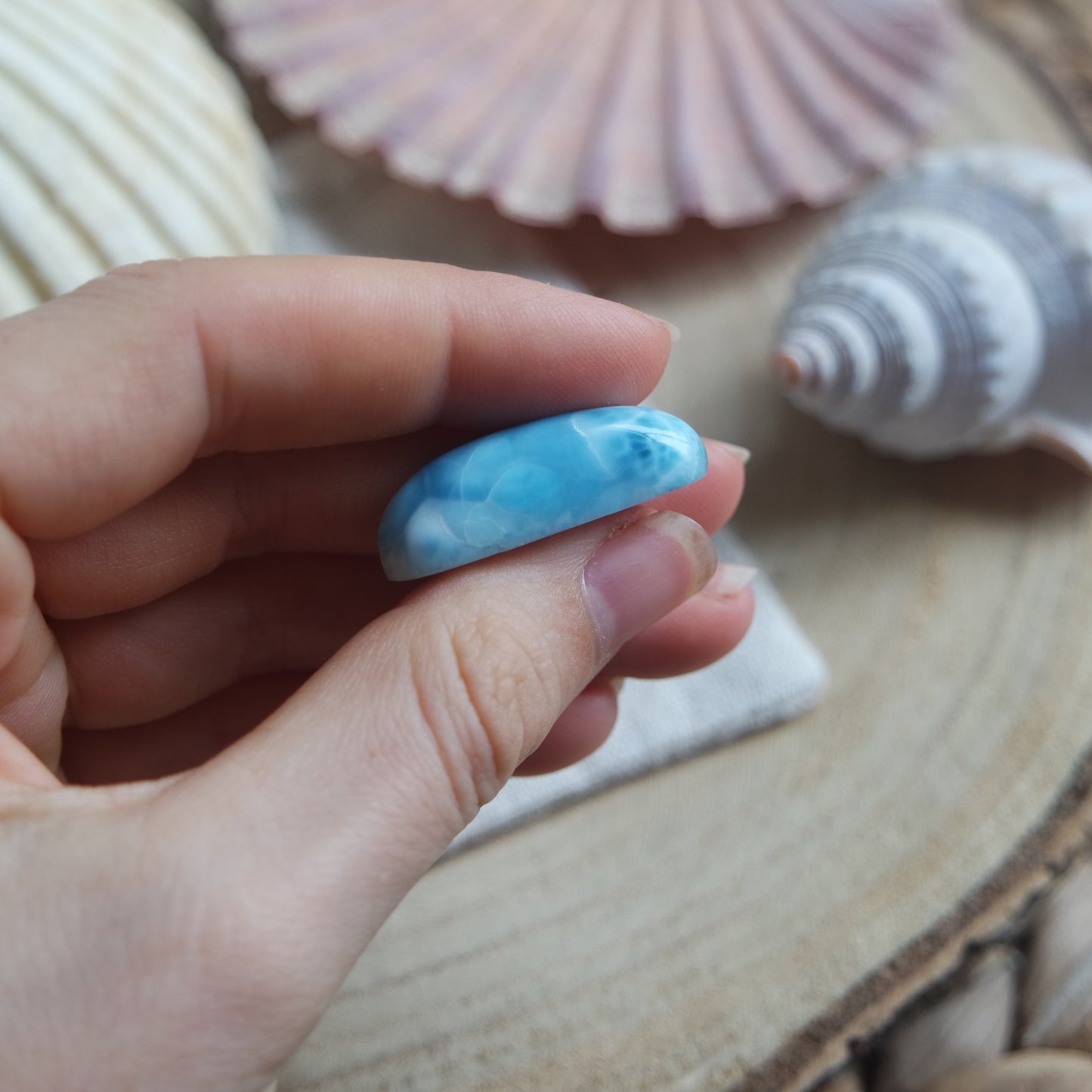 Larimar Cabochon ~ 60L
