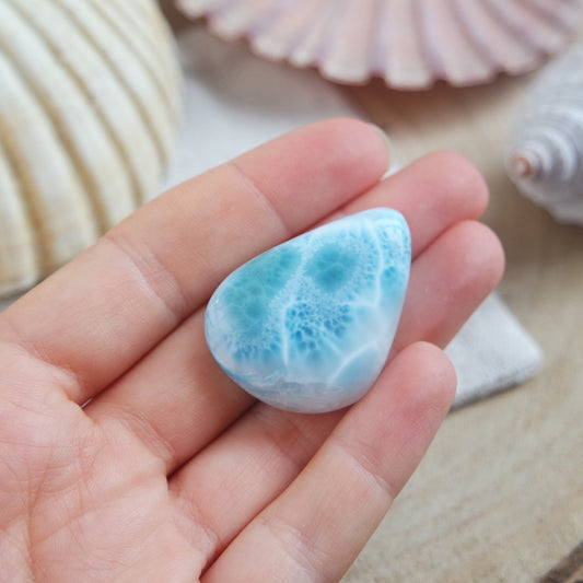Larimar Cabochon ~ 158L