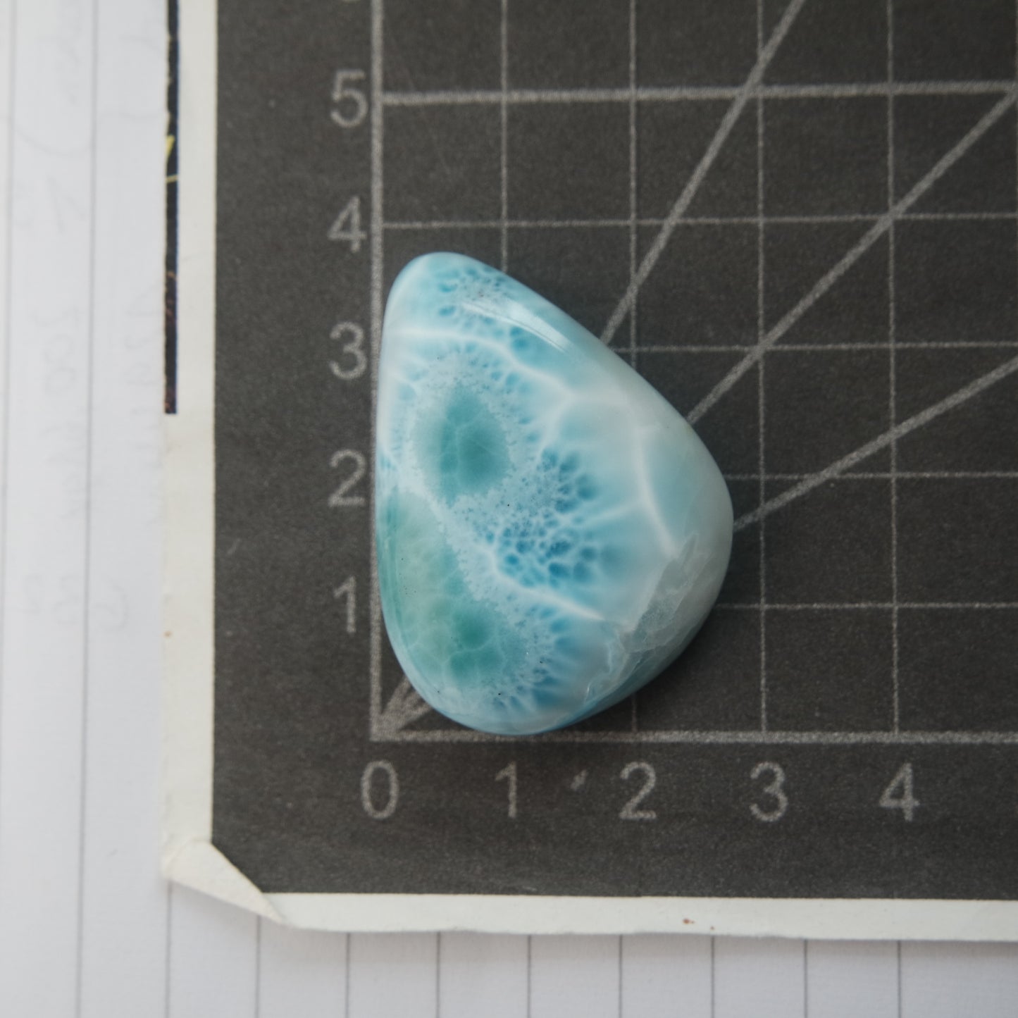 Larimar Cabochon ~ 158L