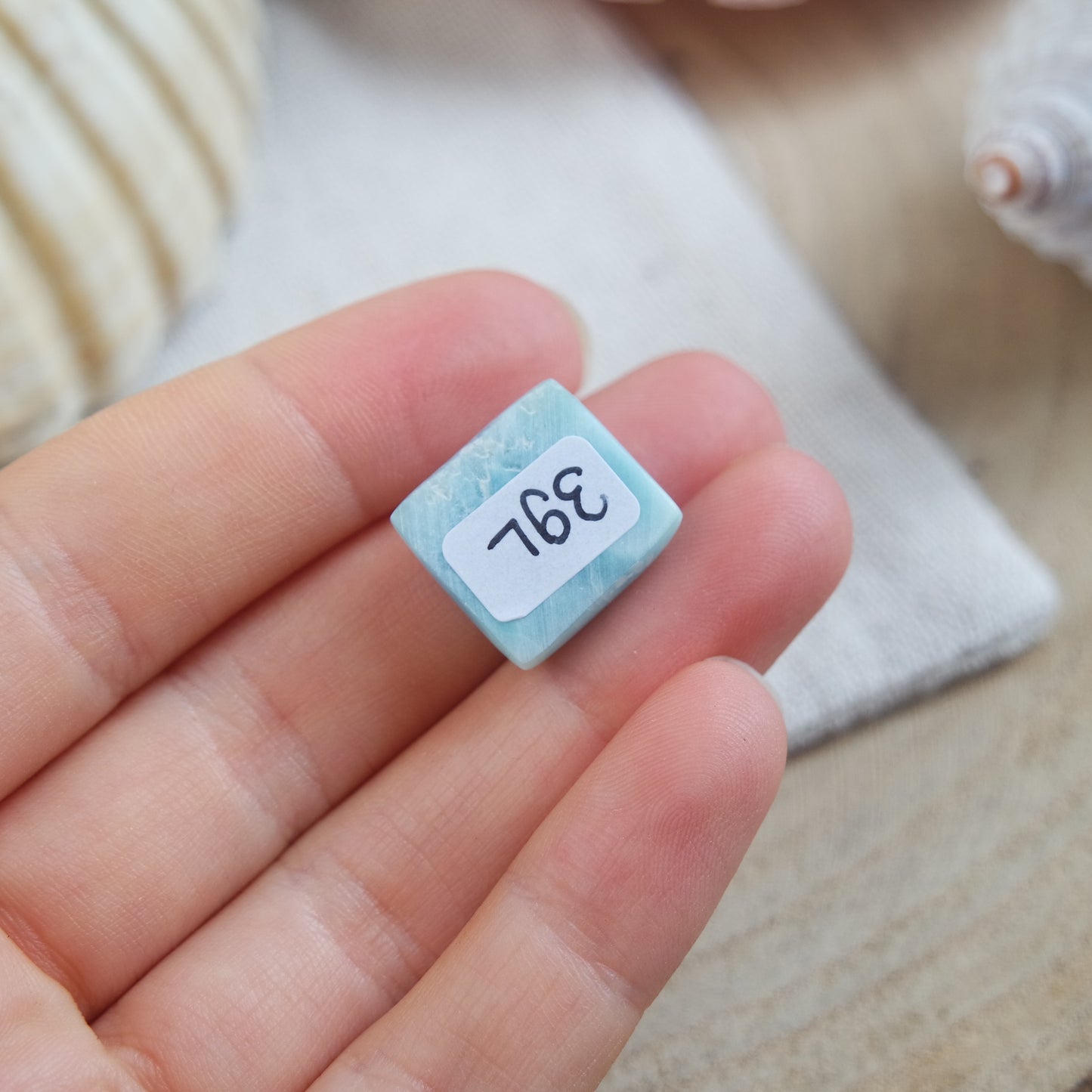 Larimar Cabochon ~ 39L