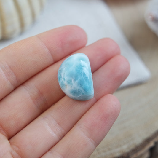 Larimar Cabochon ~ 65L