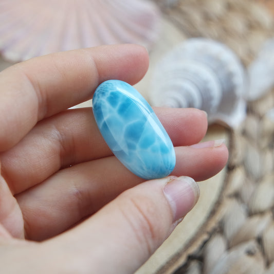 Larimar Cabochon ~ 96L