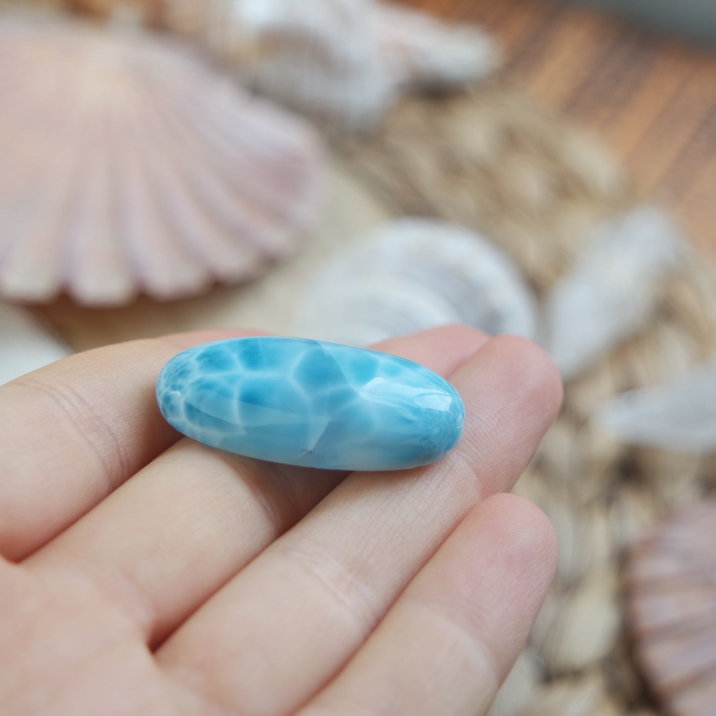 Larimar Cabochon ~ 96L