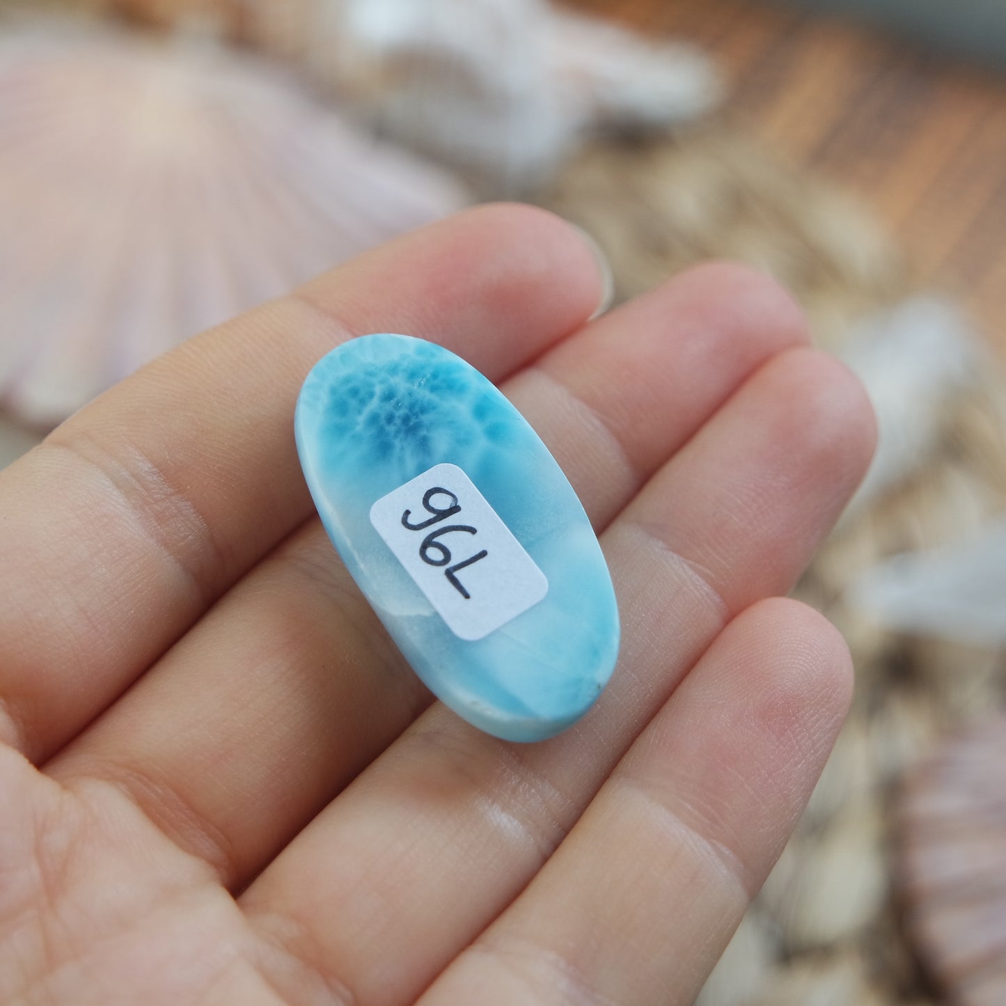 Larimar Cabochon ~ 96L
