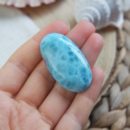 Larimar Cabochon ~ 219L
