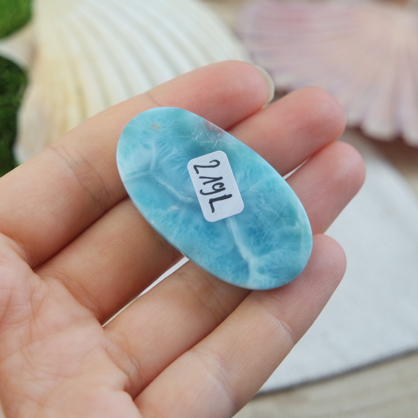 Larimar Cabochon ~ 219L