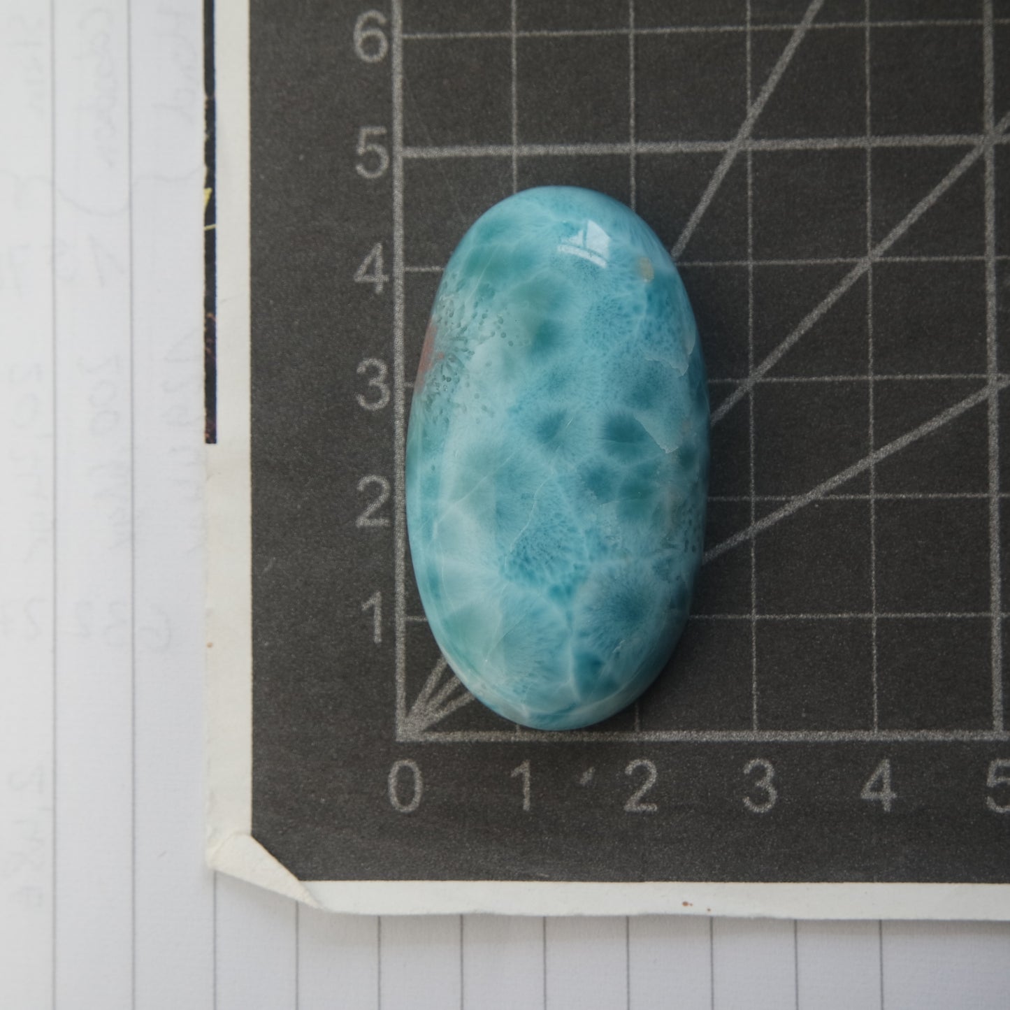 Larimar Cabochon ~ 219L