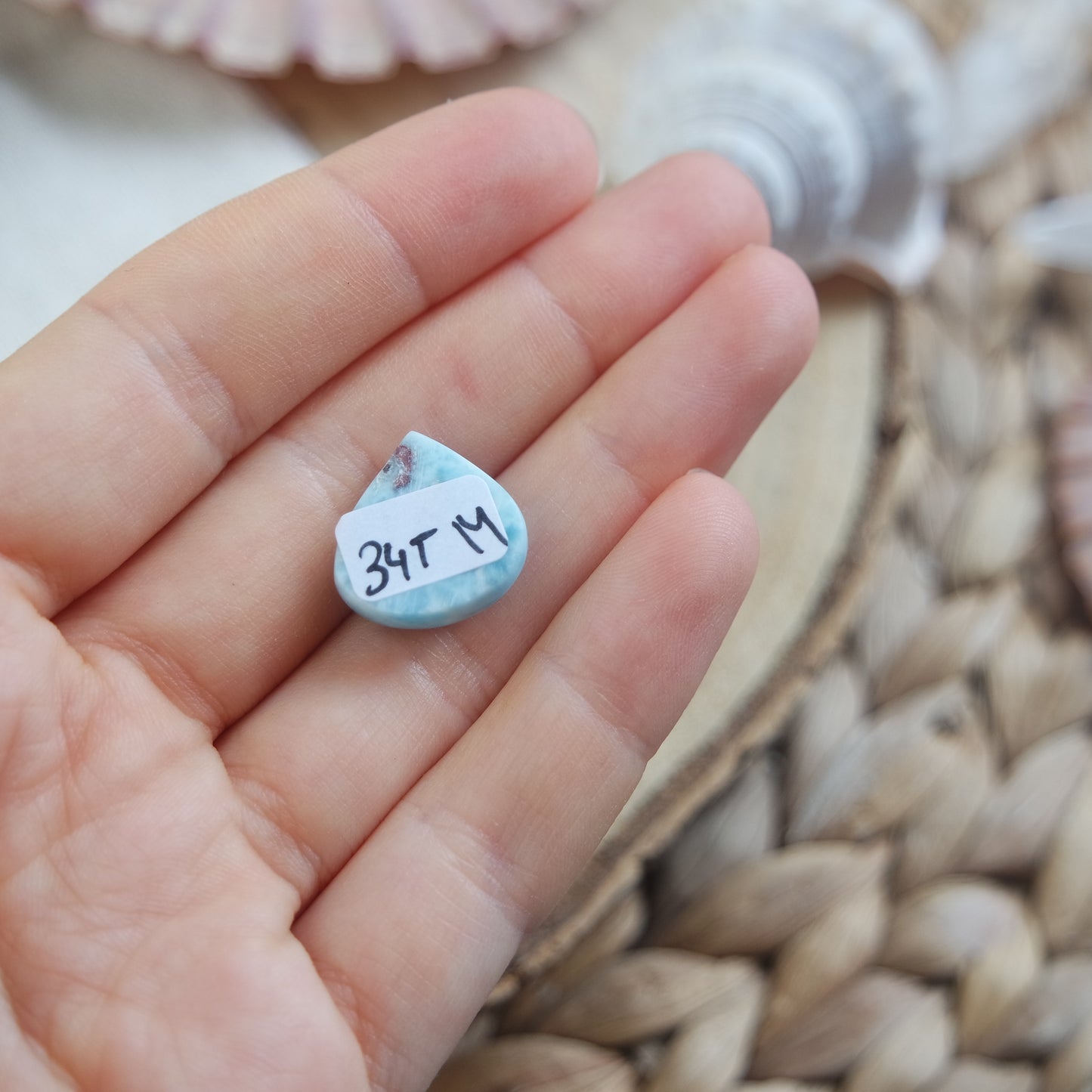 Larimar Cabochon ~ 34TM